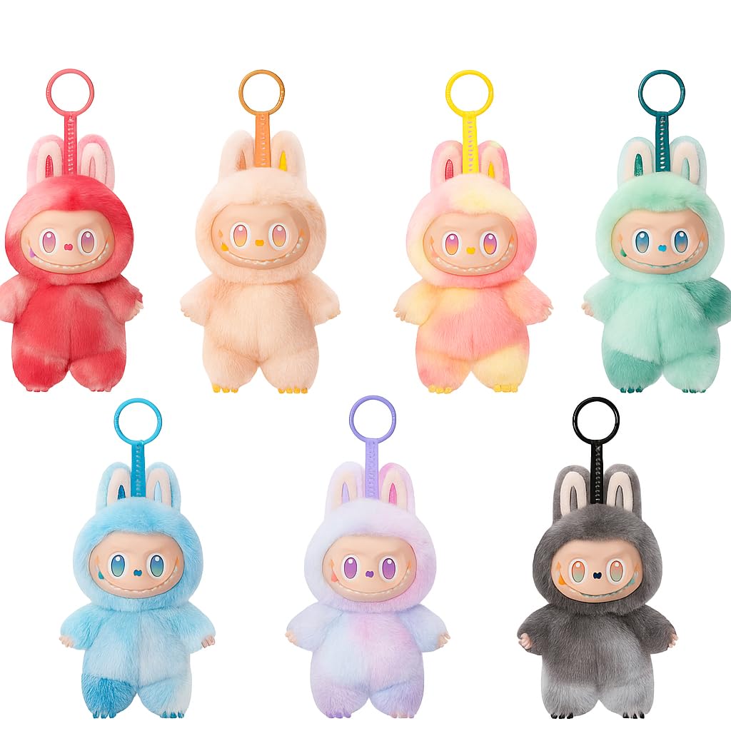 Labubu Cute Plush Toy β Cute Plush Doll for Backpacks & School Bag Charms | Fashionable Collectible Vinyl Figure,Surprise Vinyl Figure" 1PCS Random Color.