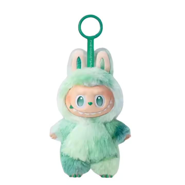 Labubu Cute Plush Toy – Cute Plush Doll for Backpacks & School Bag Charms | Fashionable Collectible Vinyl Figure,Surprise Vinyl Figure" 1PCS Random Color.