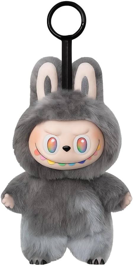 Labubu Cute Plush Toy – Cute Plush Doll for Backpacks & School Bag Charms | Fashionable Collectible Vinyl Figure,Surprise Vinyl Figure" 1PCS Random Color.